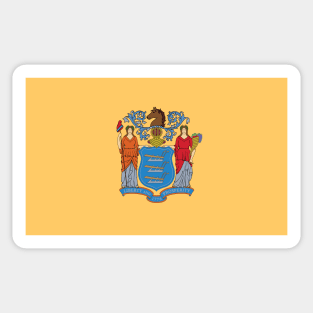 Flag of New Jersey Sticker